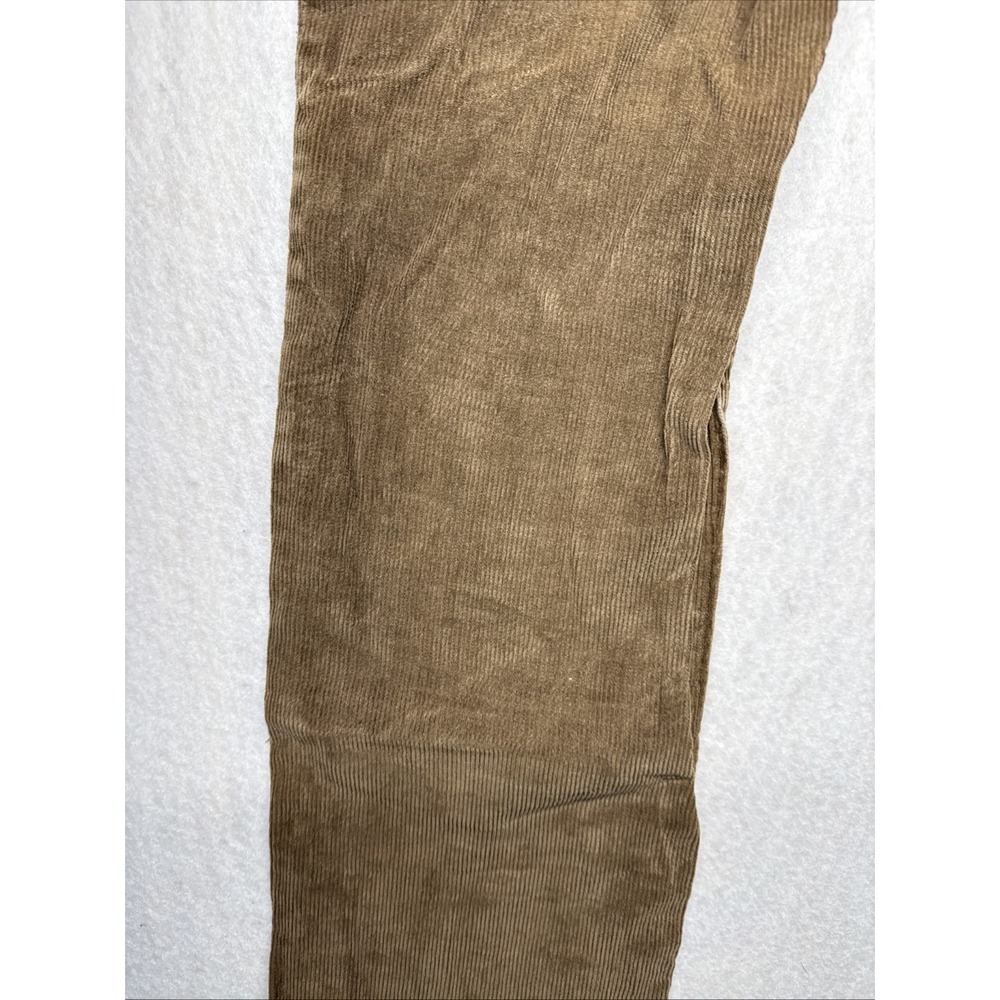 Vintage Levis 419-1529 Brown Corduroy Slim Fit Pants Made in USA 24x26 White Tab - Picture 10 of 16